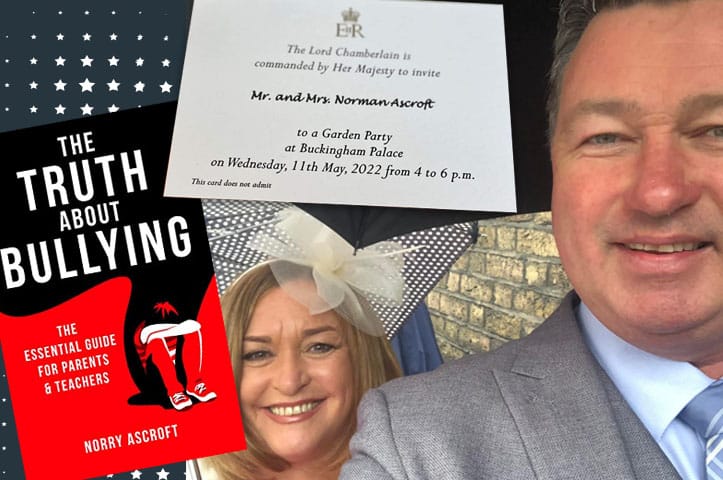 Norry & Heather attend Buckingham Palace garden party