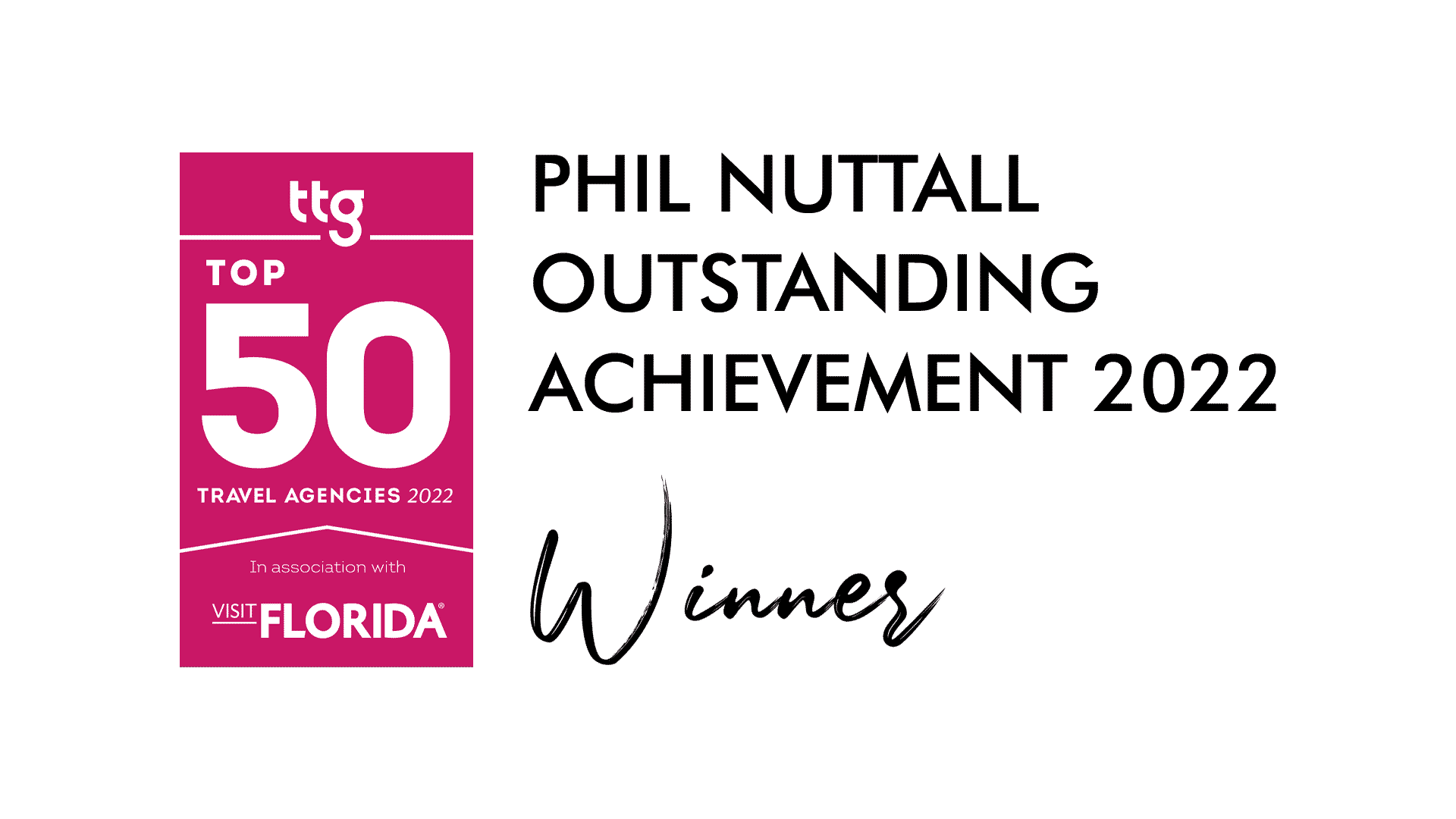 TTG Outstanding Achievement 2022 - Phil Nuttall